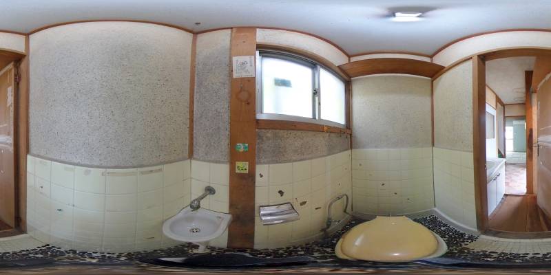 パノラマ画像トイレ