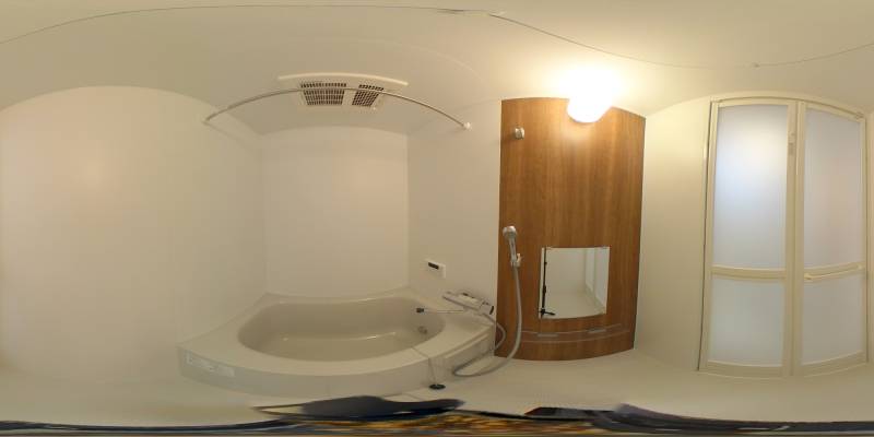 パノラマ画像バスルーム