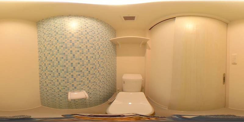 パノラマ画像トイレ