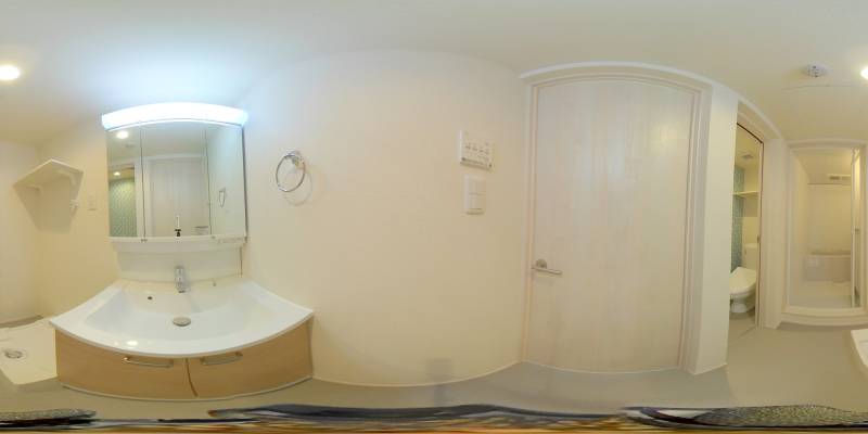 パノラマ画像洗面所