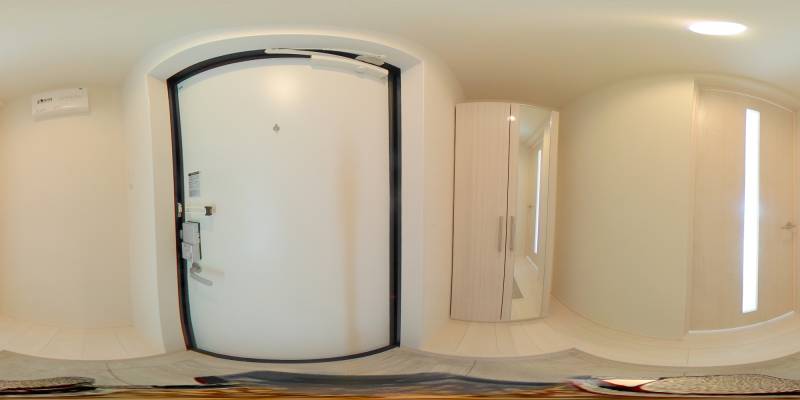 パノラマ画像玄関