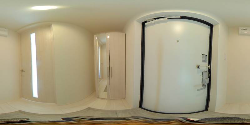 パノラマ画像玄関