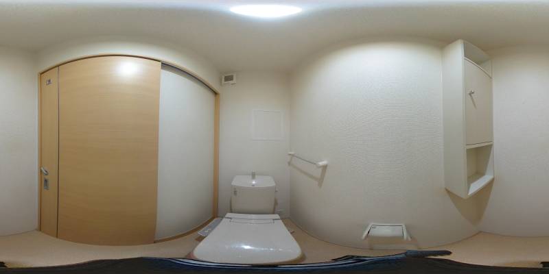パノラマ画像トイレ