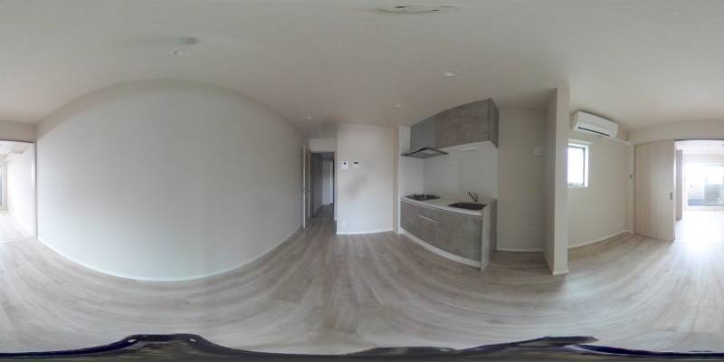 パノラマ画像リビング