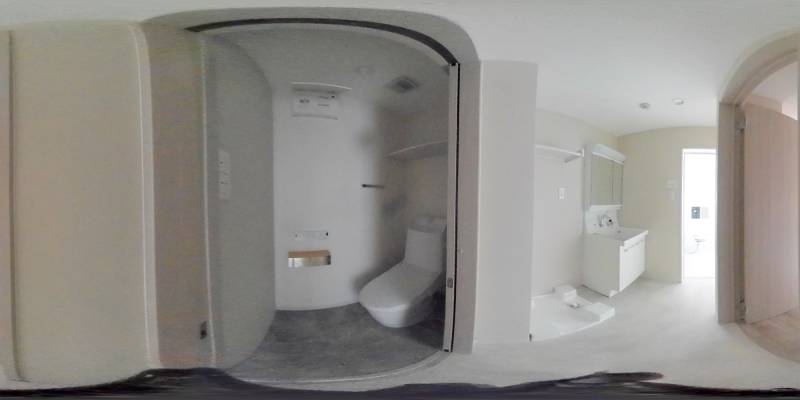 パノラマ画像トイレ