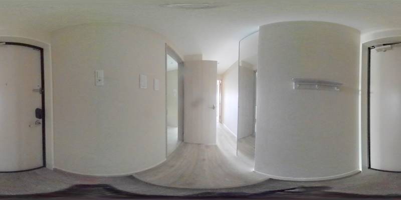 パノラマ画像玄関