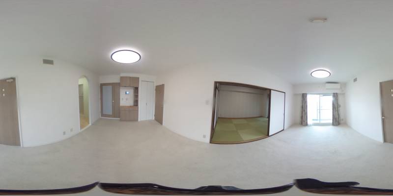 パノラマ画像リビング