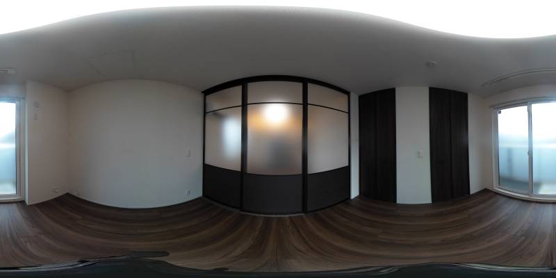 パノラマ画像洋室