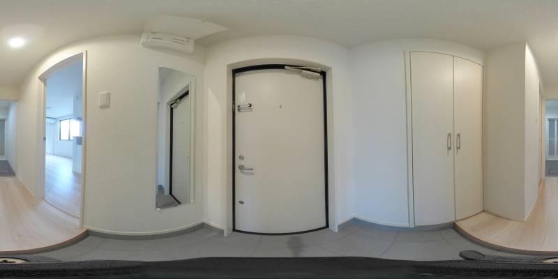 パノラマ画像玄関