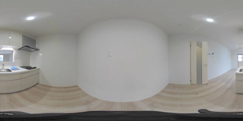 パノラマ画像キッチン