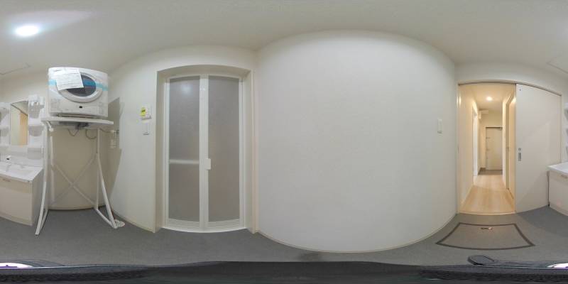 パノラマ画像洗面所