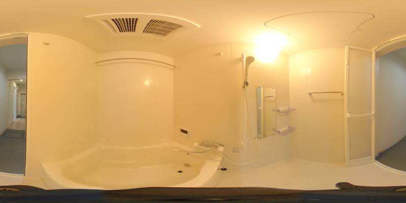 パノラマ画像バスルーム