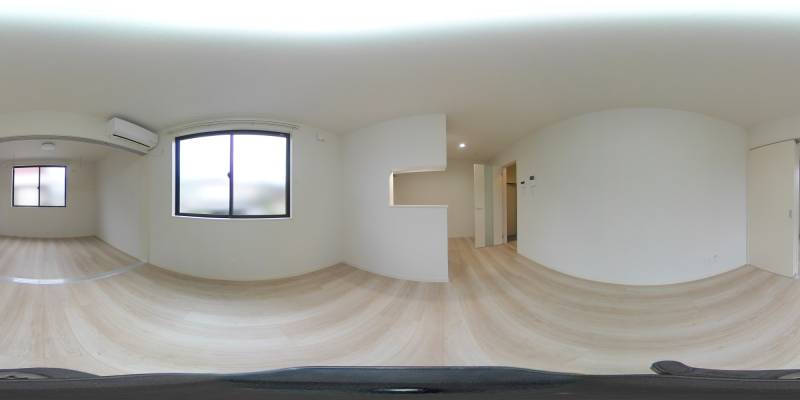 パノラマ画像リビング