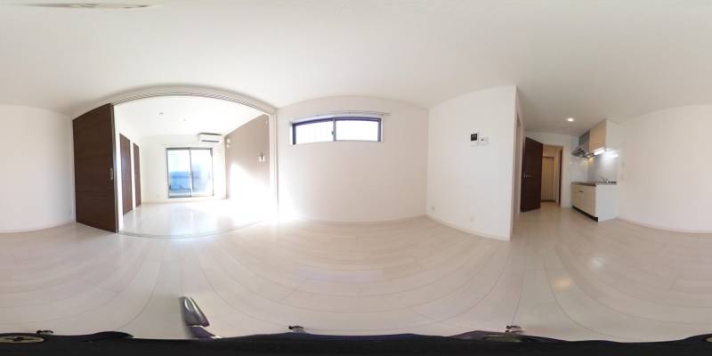 パノラマ画像リビング