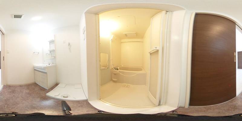 パノラマ画像洗面所