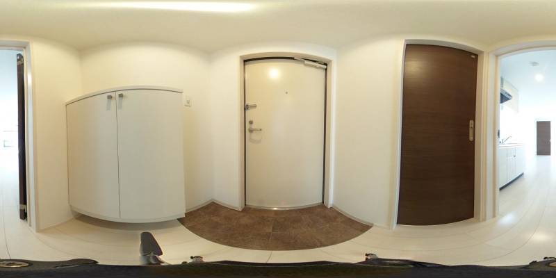 パノラマ画像玄関