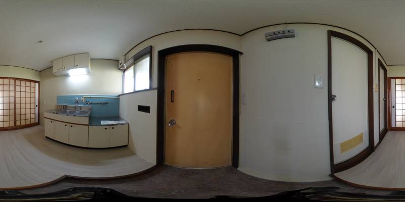 パノラマ画像玄関