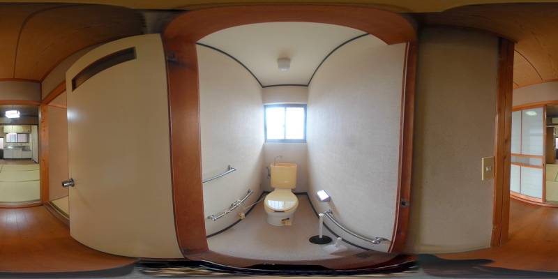 パノラマ画像トイレ
