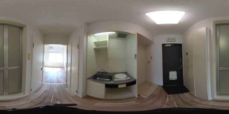 パノラマ画像キッチン