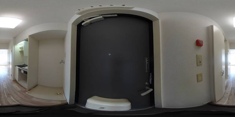 パノラマ画像玄関