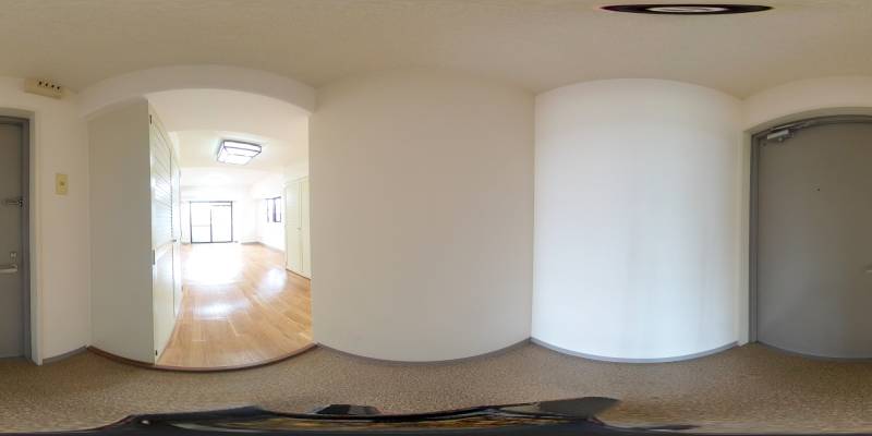 パノラマ画像玄関