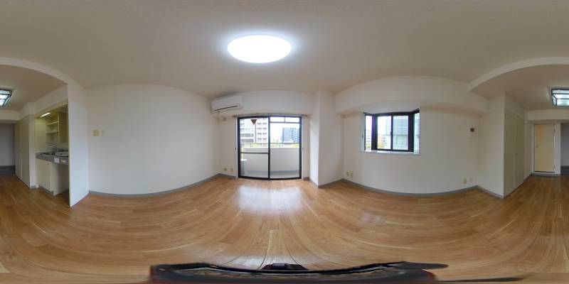 パノラマ画像洋室