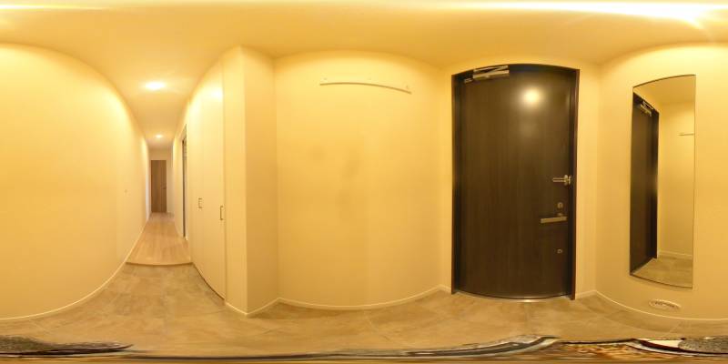 パノラマ画像玄関