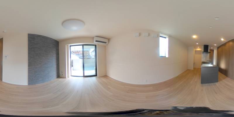 パノラマ画像洋室