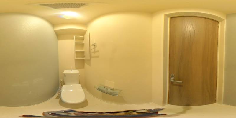 パノラマ画像トイレ