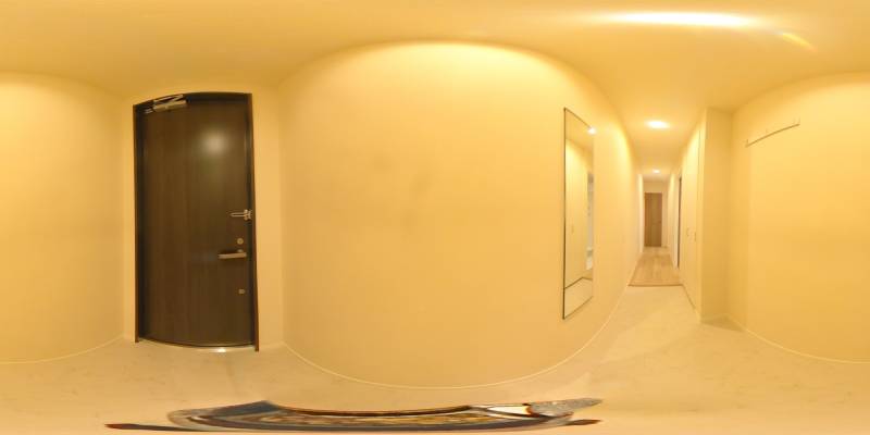 パノラマ画像玄関