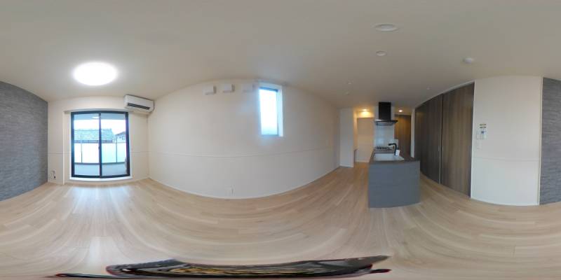 パノラマ画像洋室