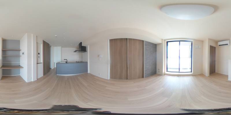 パノラマ画像洋室