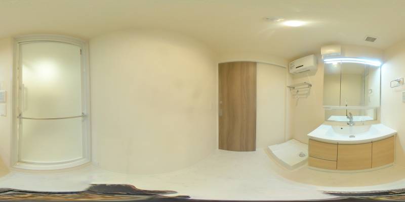 パノラマ画像洗面所