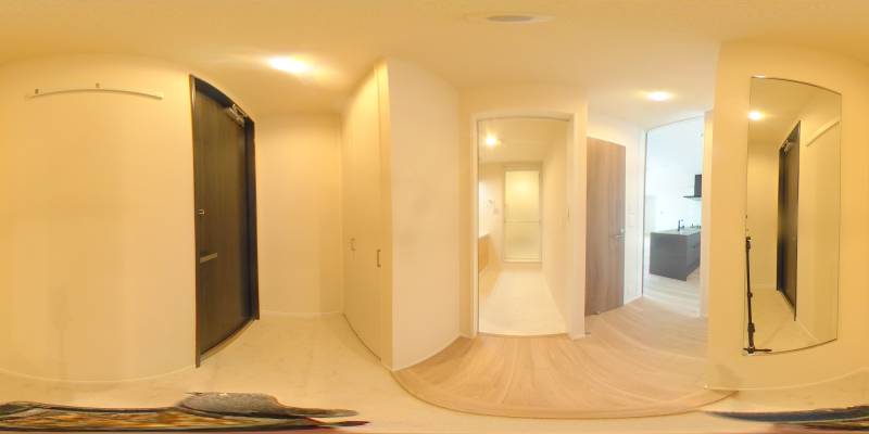 パノラマ画像玄関