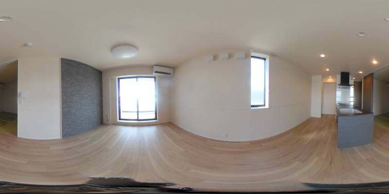 パノラマ画像洋室