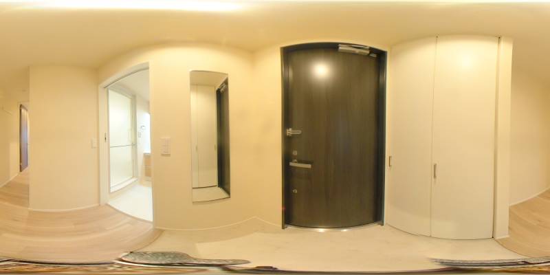 パノラマ画像玄関