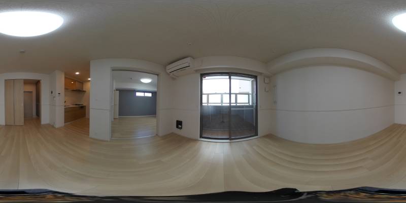 パノラマ画像リビング