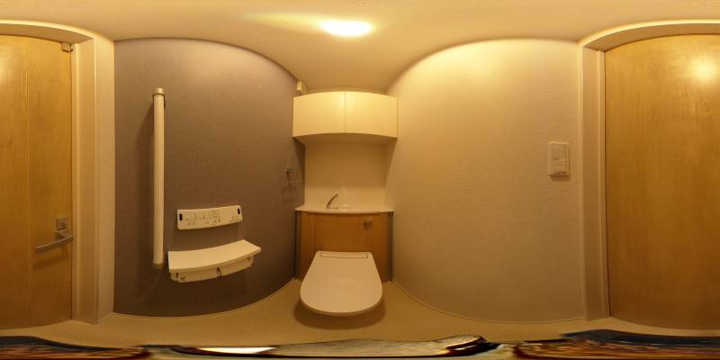 パノラマ画像トイレ
