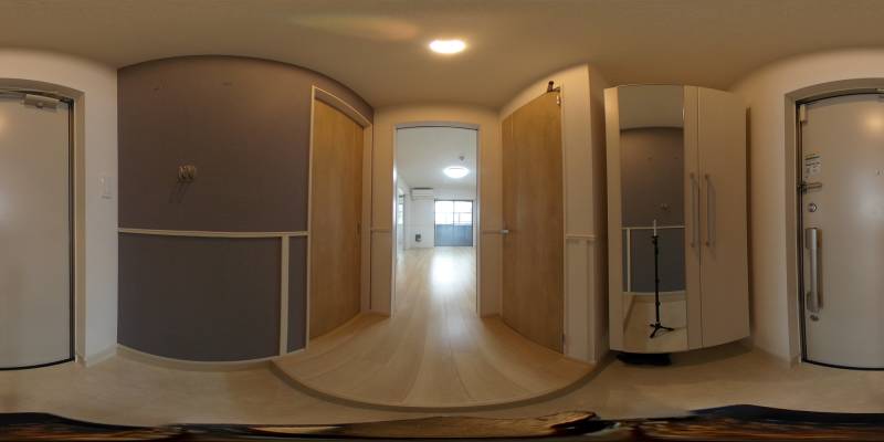 パノラマ画像玄関