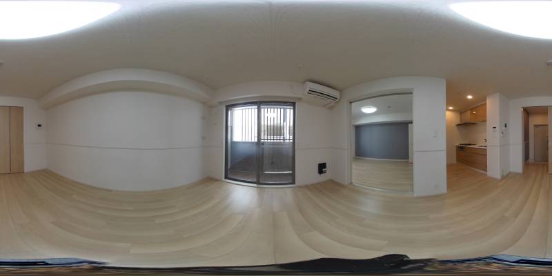 パノラマ画像リビング