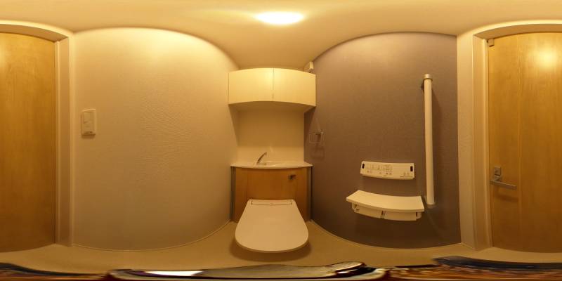 パノラマ画像トイレ