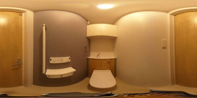 パノラマ画像トイレ