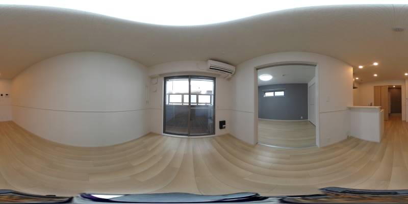 パノラマ画像リビング