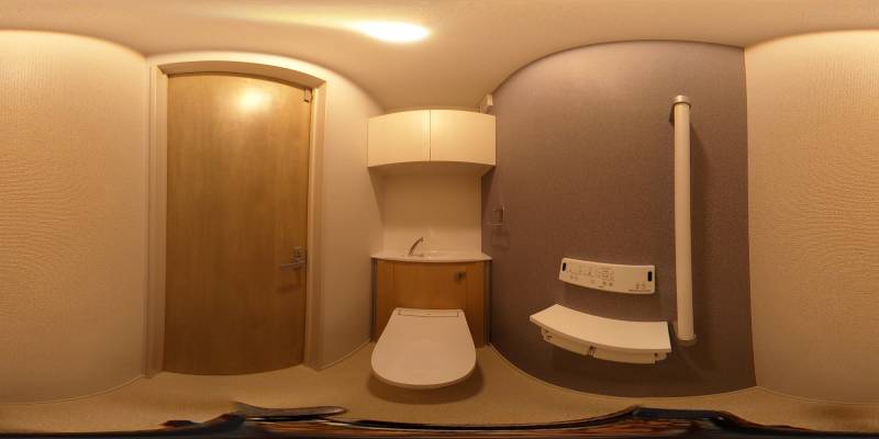 パノラマ画像トイレ