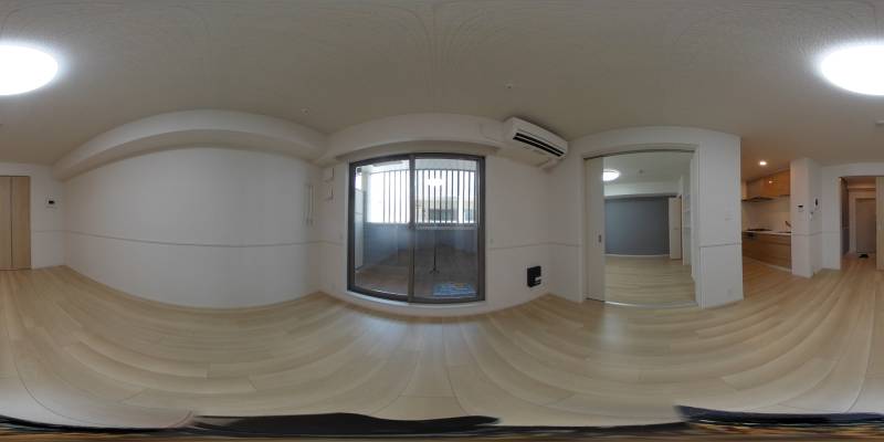 パノラマ画像リビング