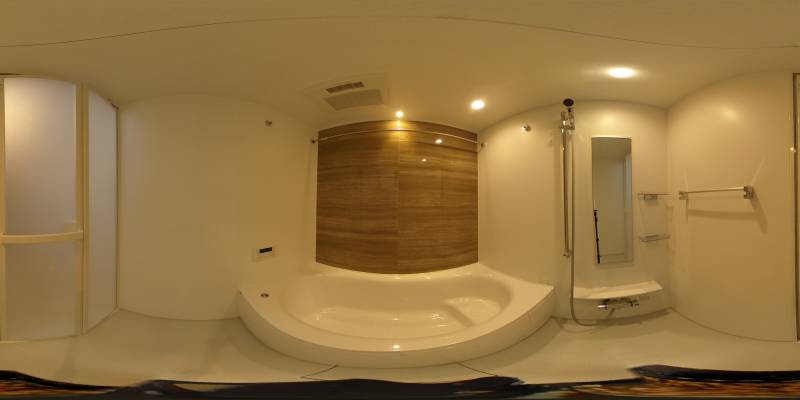 パノラマ画像バスルーム