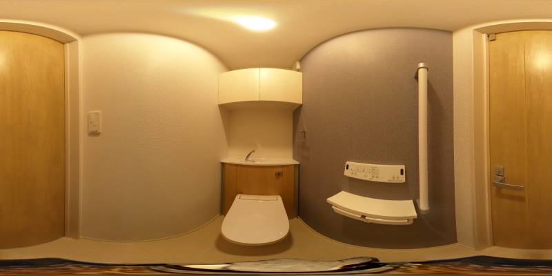 パノラマ画像トイレ