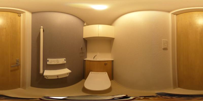 パノラマ画像トイレ