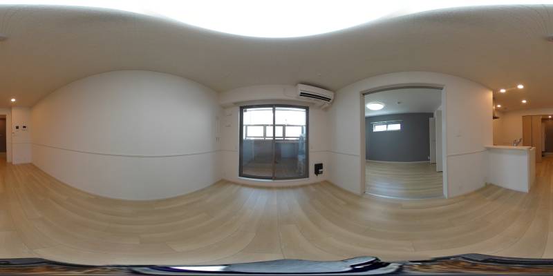 パノラマ画像リビング