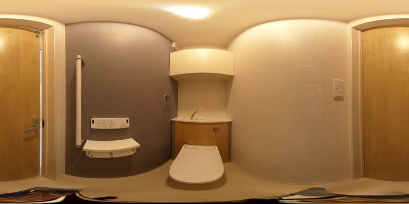 パノラマ画像トイレ